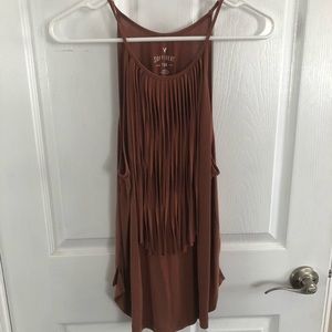 American Eagle Fringe Tank